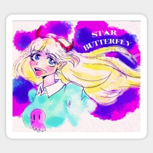 Star Butterfly Sticker